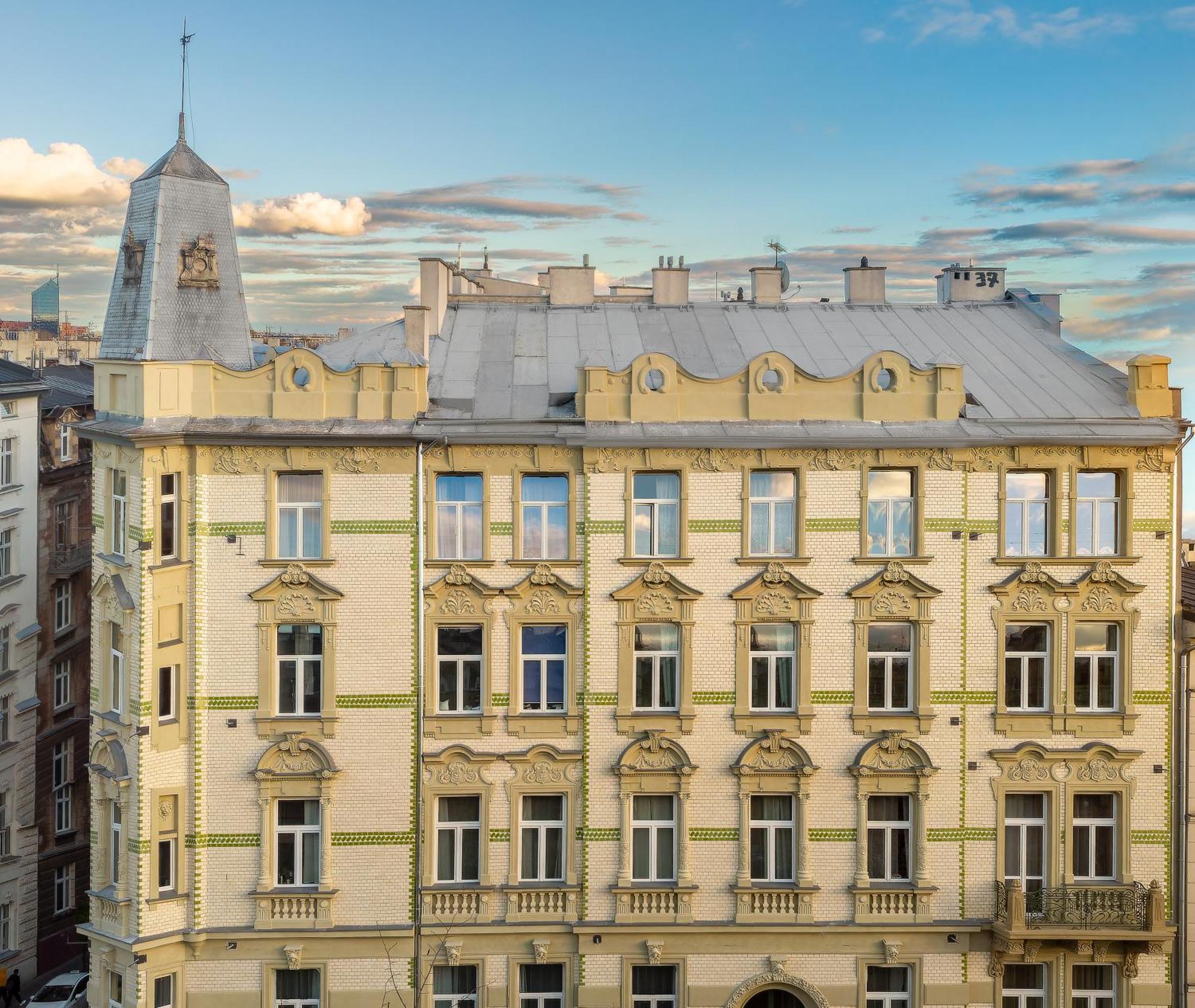 Aparthotel Happy Tower Cracovia Exterior foto