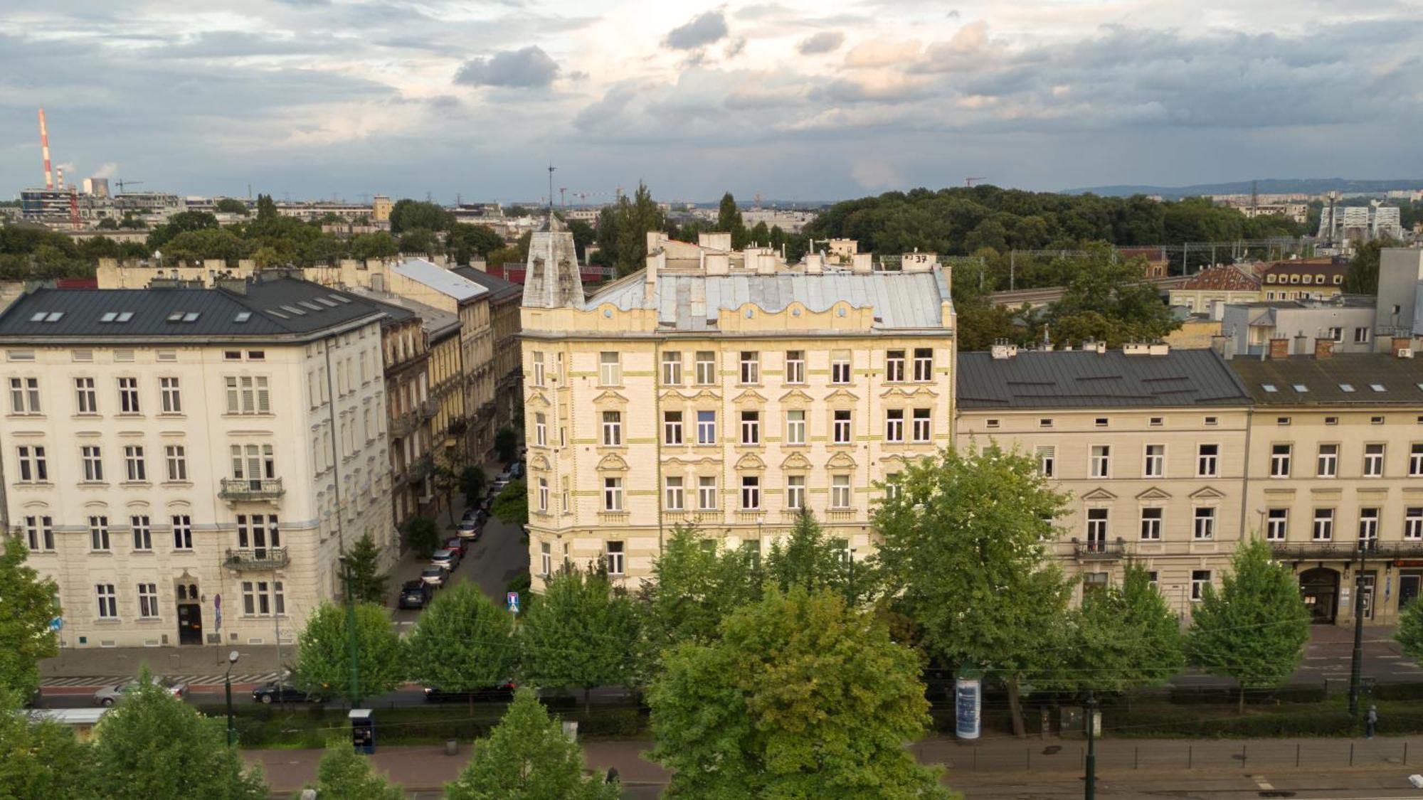 Aparthotel Happy Tower Cracovia Exterior foto
